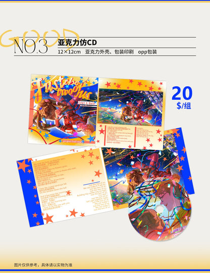 [Pre-order]Acrylic Fake‑CD Ornament