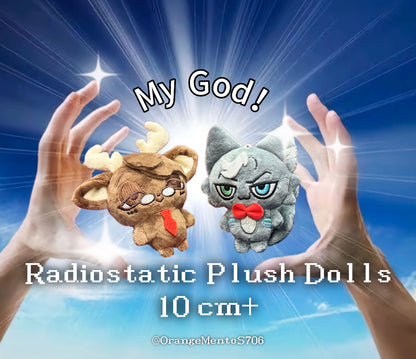 [Pre-order]Alastor&Vox! Murdermedia 10cm Plush Dolls