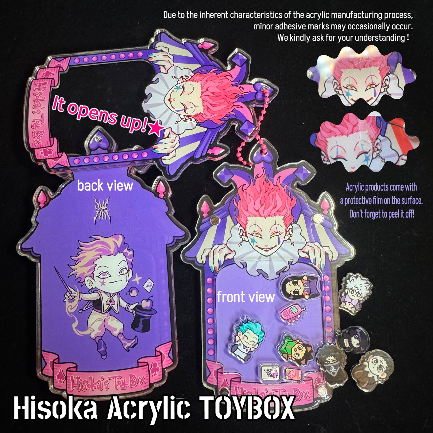 Hisoka Acrylic TOYBOX