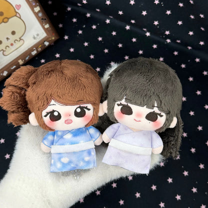 [Pre-order]ILLIT MOKA&IROHA 10cm Kimono plushies