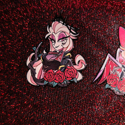 [Pre-order] The Thorny Crown of Eden·Lilith&Lucifer·Enamel Pin