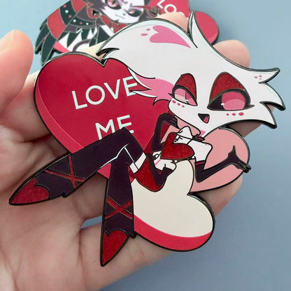 Husk & Angel Dust Valentines' Pin