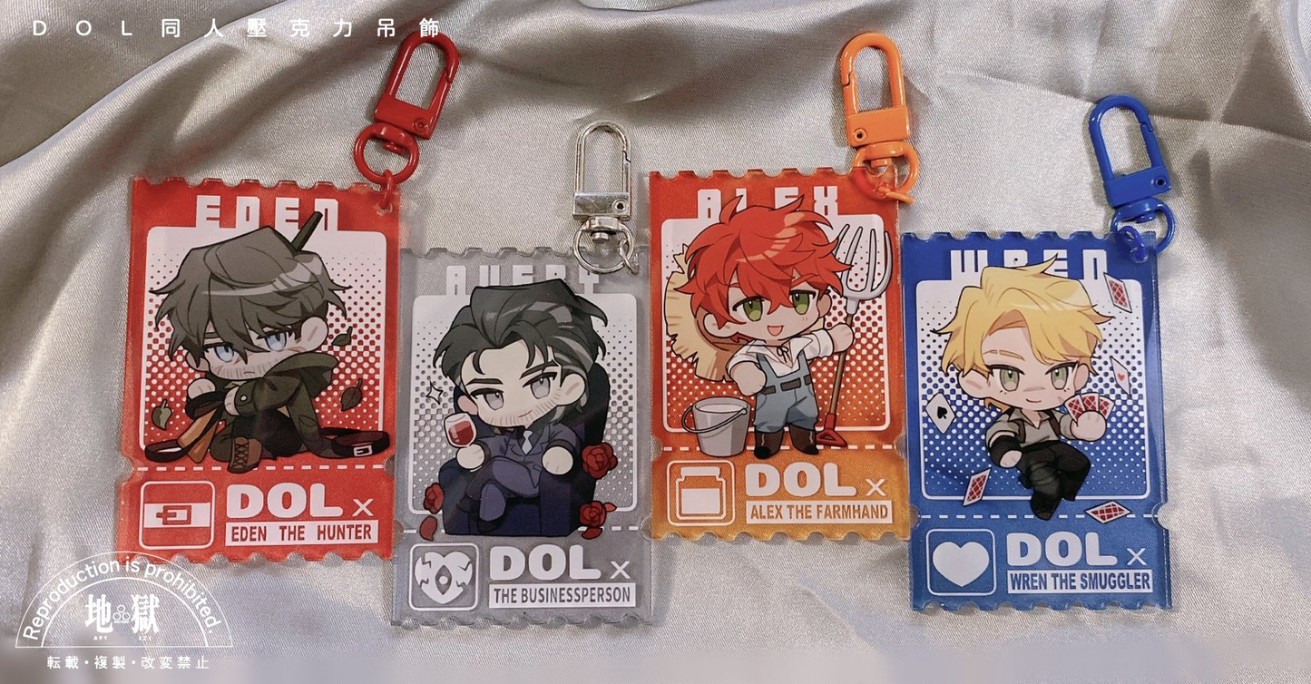 [Pre-order] Degrees of Lewdity Acrylic Charm