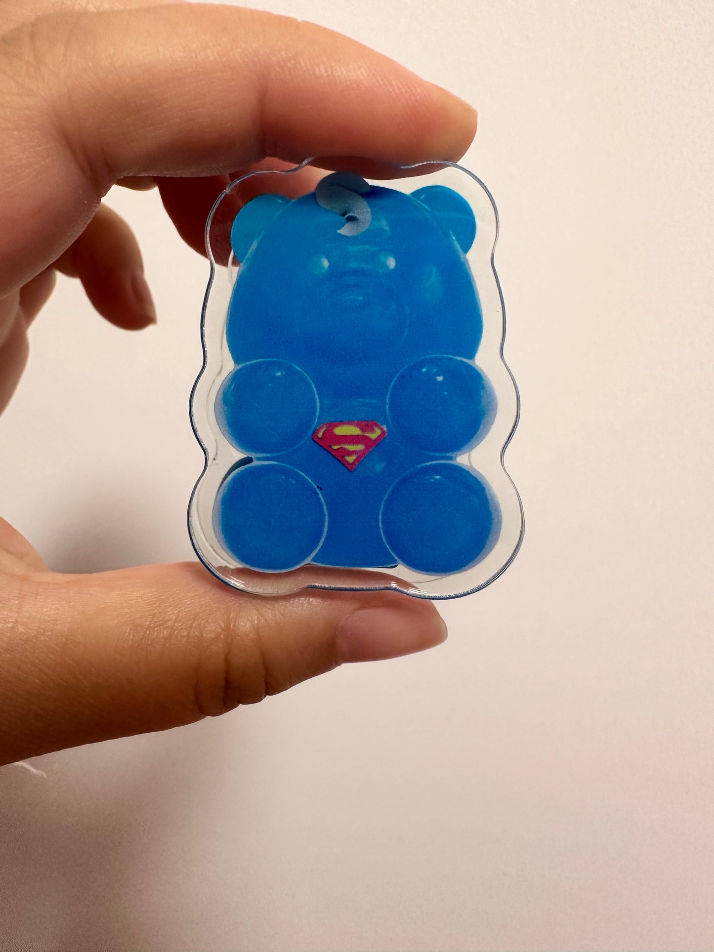 Superhero Bear Fruit Gummy Pouch