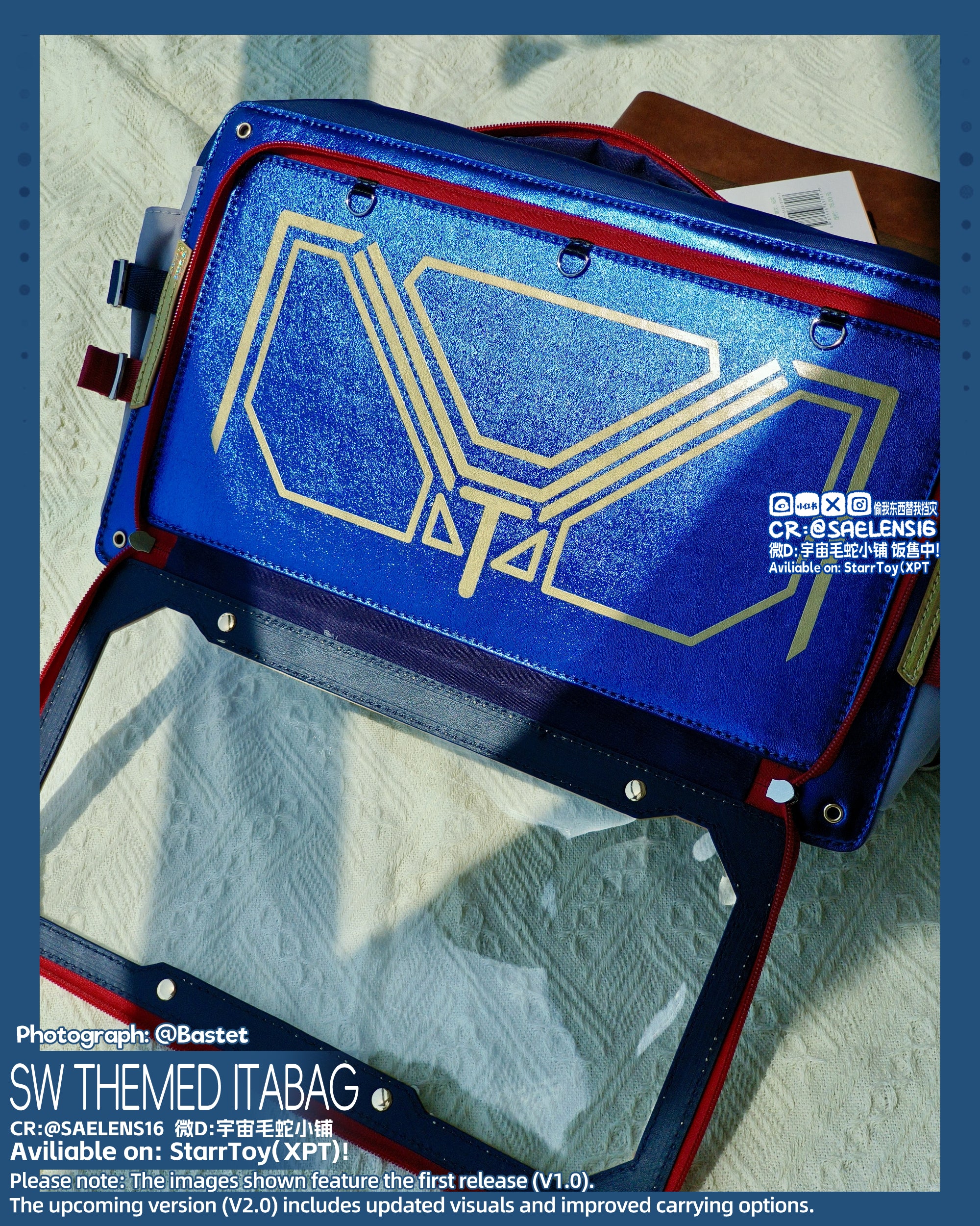in-stock] TF ONE-Soundwave Themed Ita-Bag – StarrToy