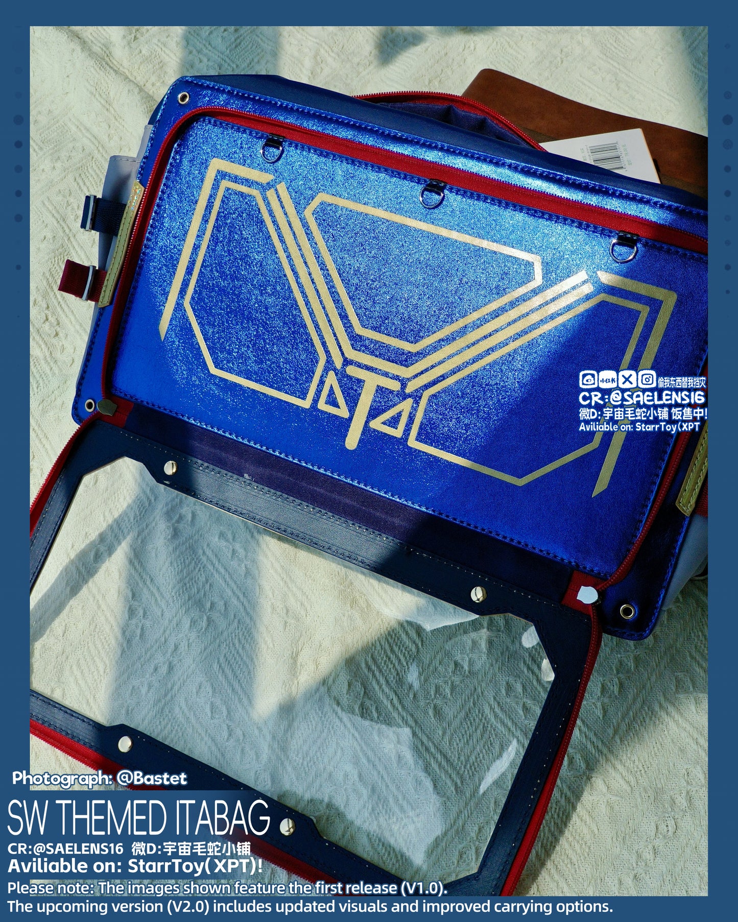 [Pre-order]TF ONE-Soundwave Themed Ita-Bag