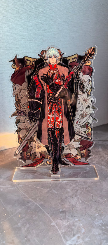 [in-stock]Haurchefunt Greystone, Fortemps Family Master Costume, 20cm Acrylic Double Insert Stand