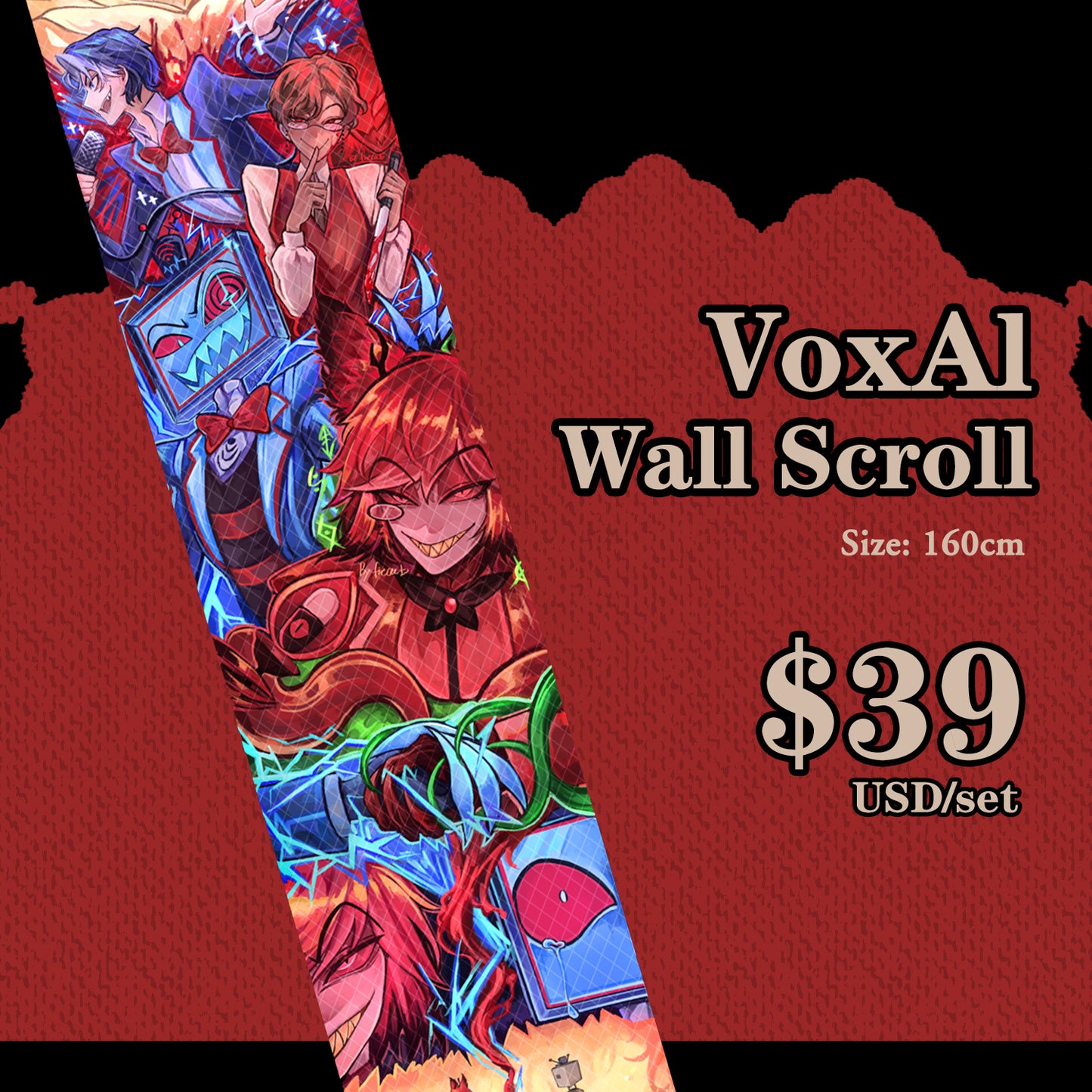 VoxAl Wall Scroll