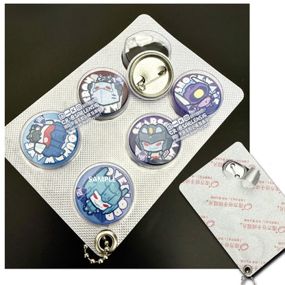 Deceptibeans & AutoBeans Pill Blister Pack Badges