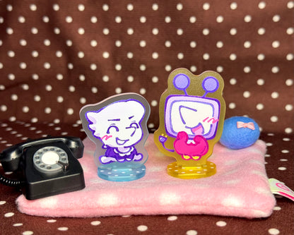 【Deltarune】Tenna Spamton frosted acrylic pendant standing sign