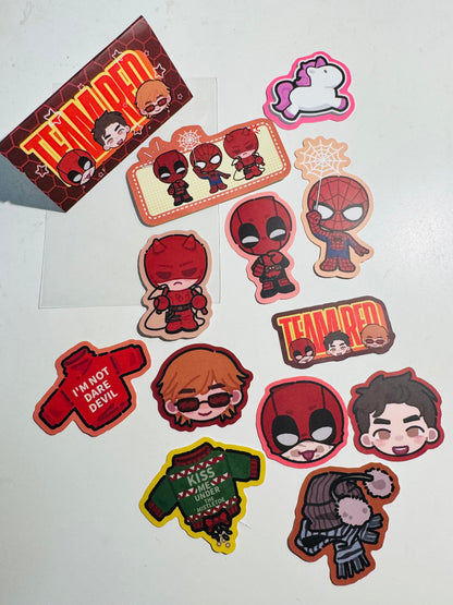Team Red Sticker Pack