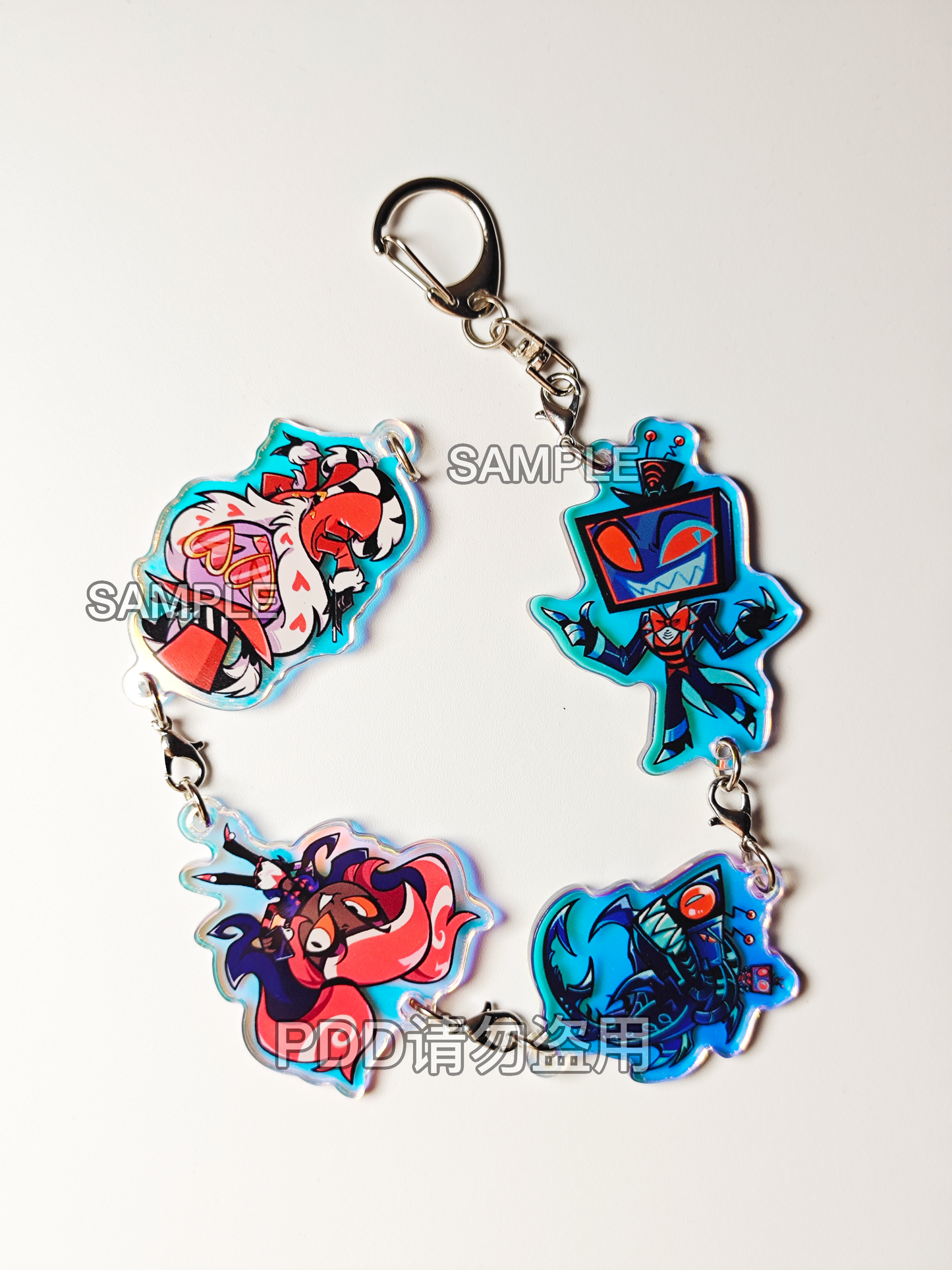 [Pre-order] The Vees Photo Prop Stick & Holographic Detachable Acrylic Charm