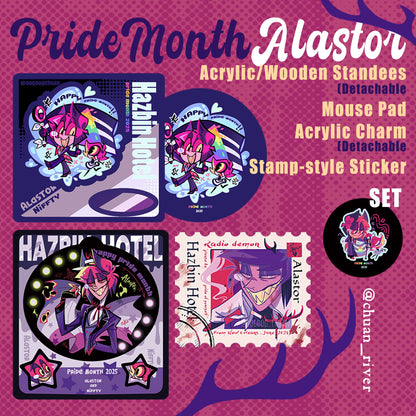 Pride Month Alastor Series