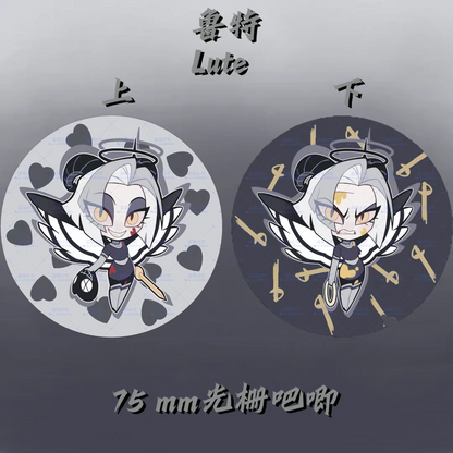 Lenticular Metal Badge