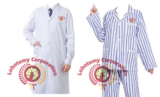 Pre-sale Lobotomy Corporation White coat&Hospital gown