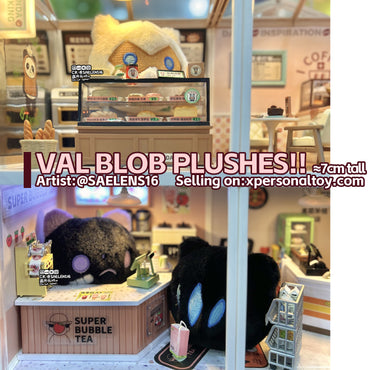 Val  Blob Plushies (7cm tall)