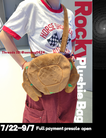 [Pre-order] Rocky Transparent bag & Plushie bag