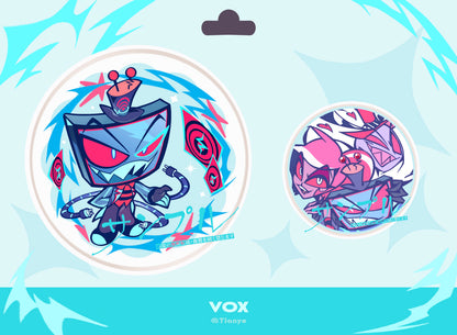 [Pre-order]HH badge set（Wood + tinplate）