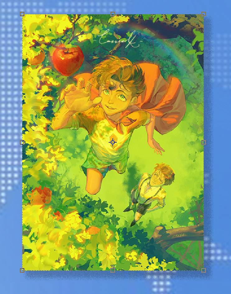 [In Stock] August Rush – Superbat Shikishi Art Board & Premium 3D Lenticular Art Print