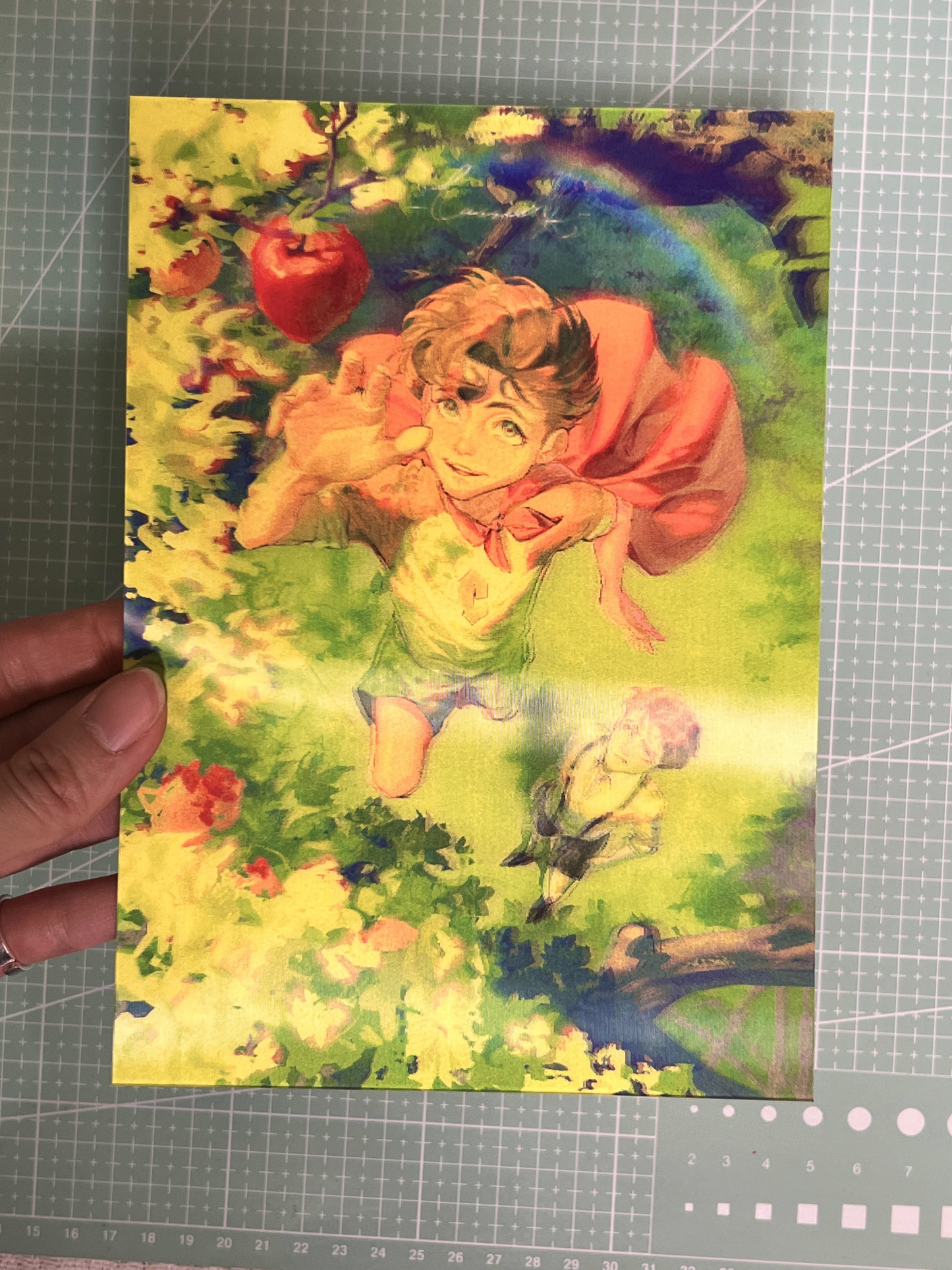 [In Stock] August Rush – Superbat Shikishi Art Board & Premium 3D Lenticular Art Print