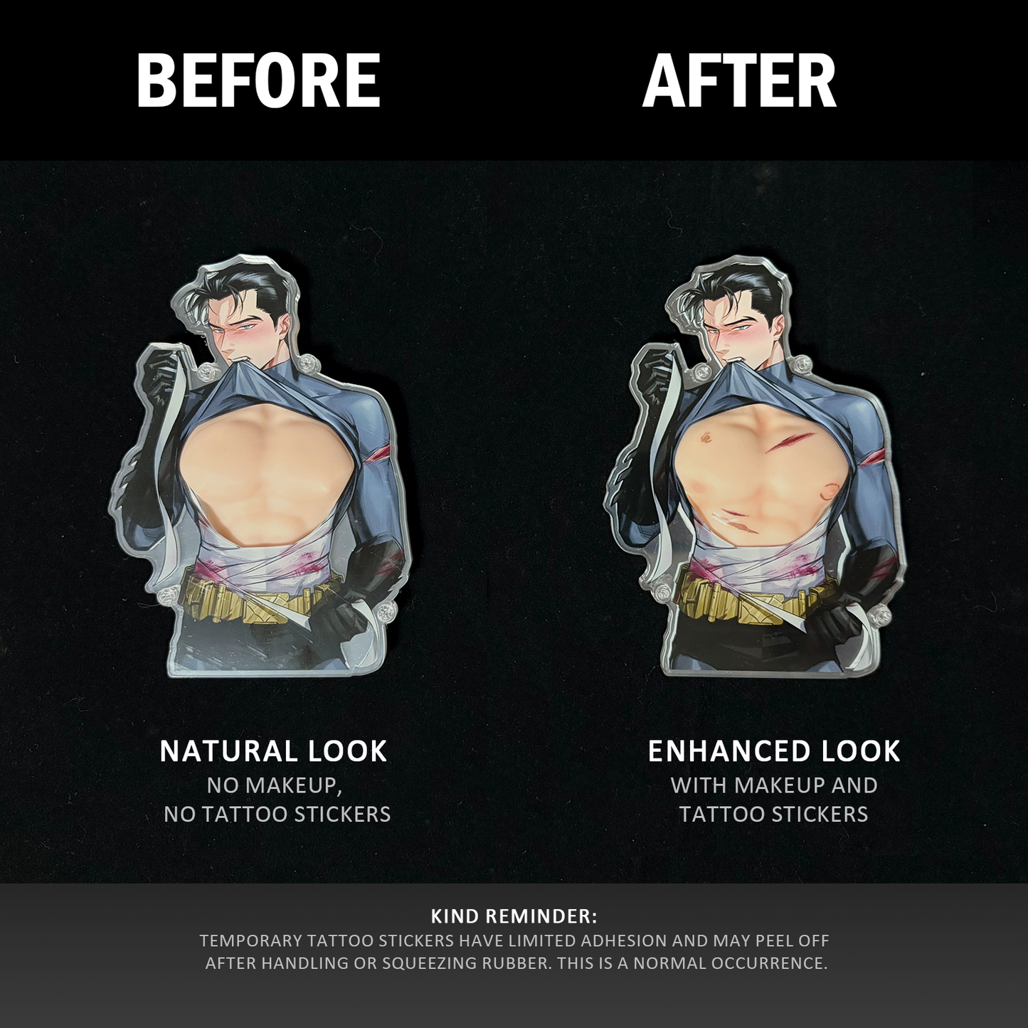 [Pre-order] Acrylic Standee with 3D Soft Rubber Chest Muscles