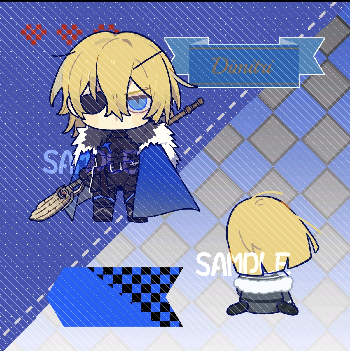 Pre-sale Full-page Acrylic standing sign