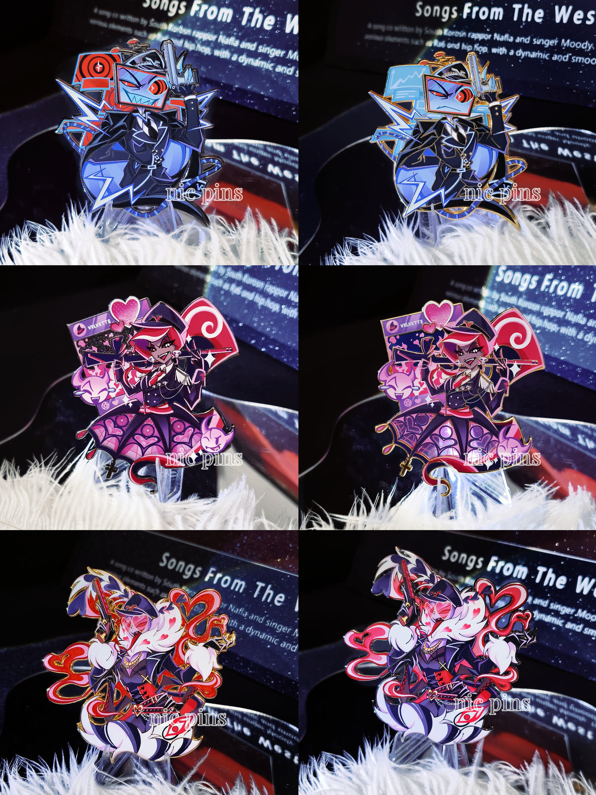 [Pre-order] HH The Vees Goth Uniform pin