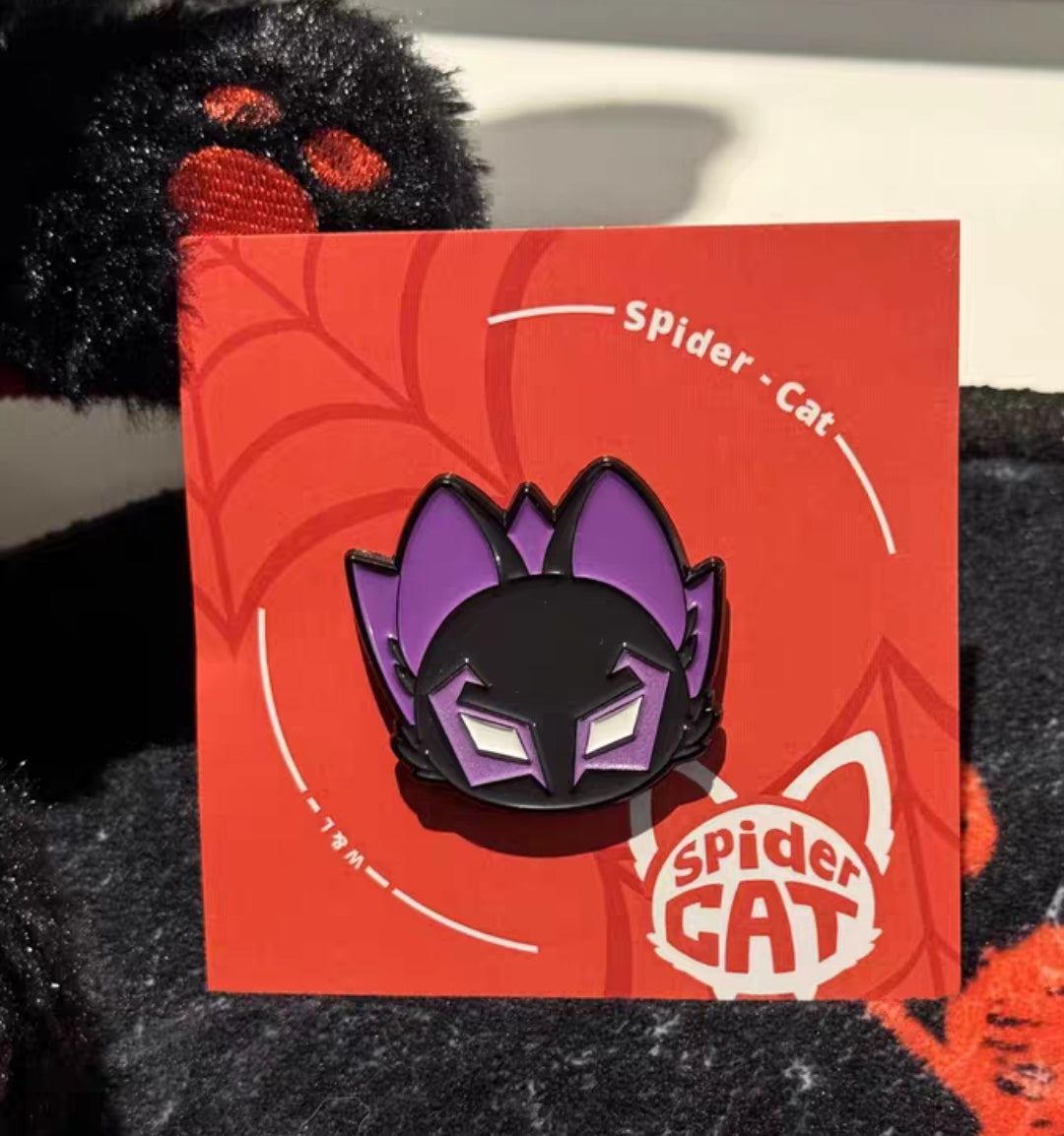 Super Cat Metal Badge
