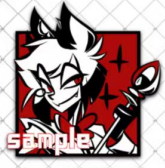 [Pre-order] Monochrome square Metal Pins & Keychains