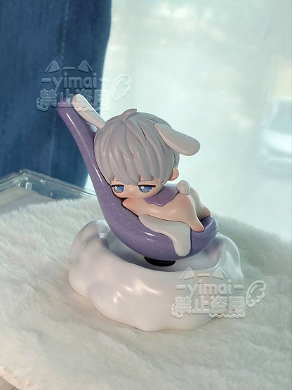 [Pre-order] Rotatable Glutinous Rice Ball Lying Chibi Figure