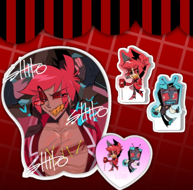 [Pre-sale] HH Voxalastor Mouse Pad with Wrist Rest Fanmerch