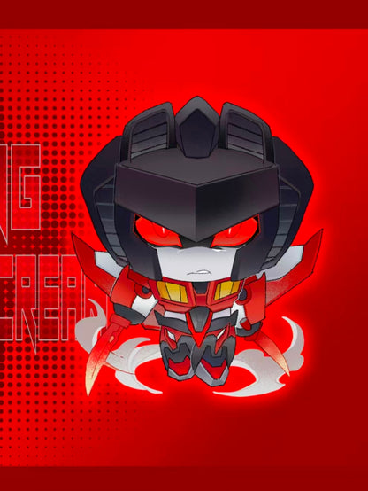 TAAO Starscream Acrylic key charm