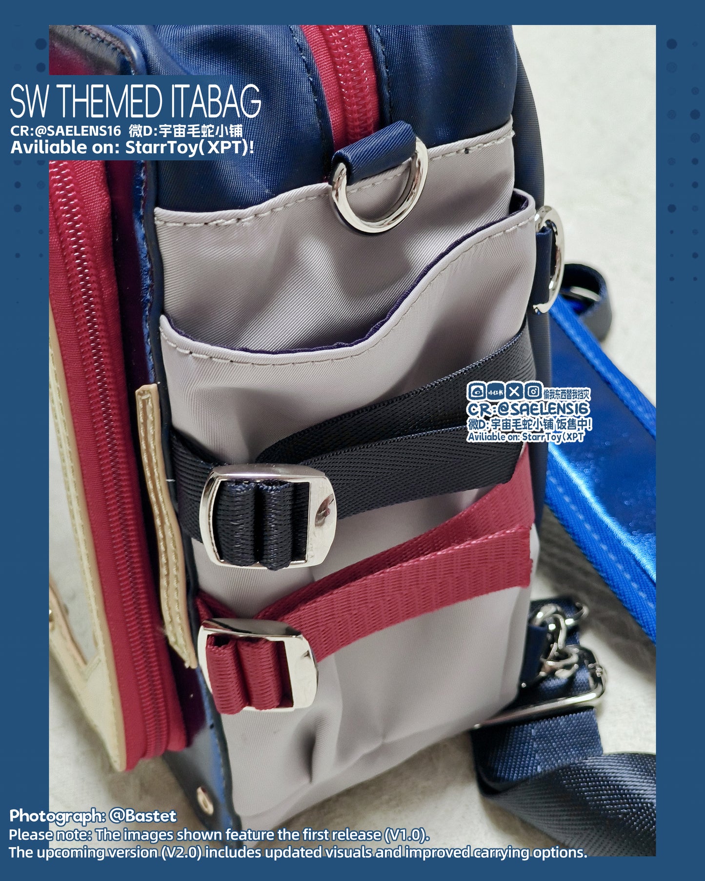 [Pre-order]TF ONE-Soundwave Themed Ita-Bag