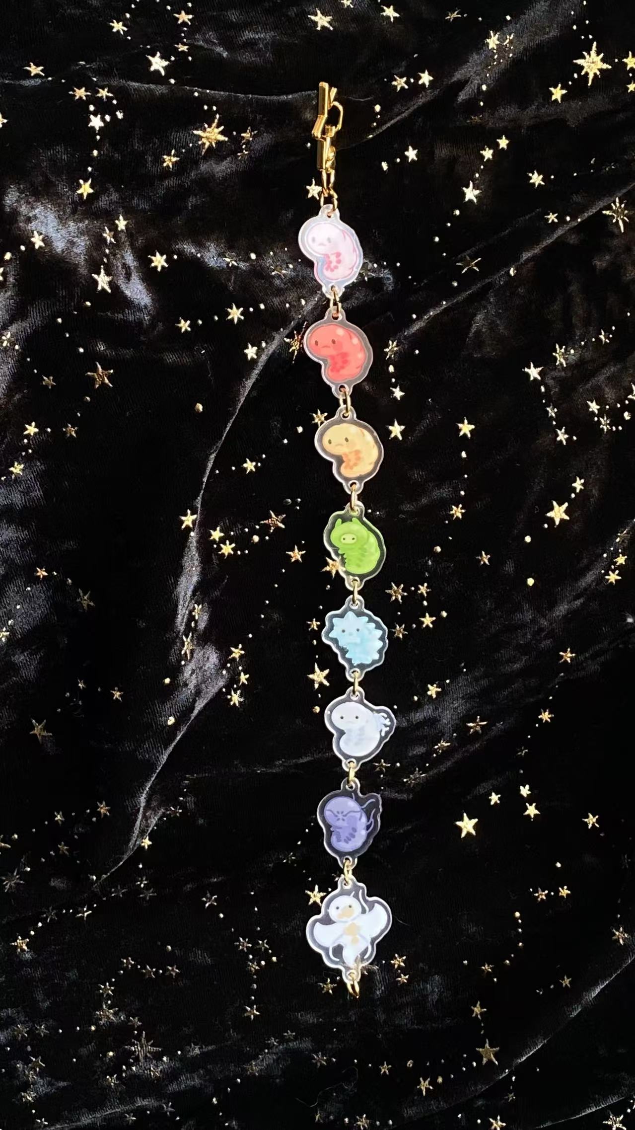 Cryptobiots Acrylic Keychain