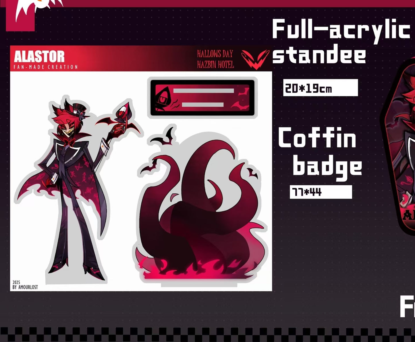 [Pre-order]-Huxixi Halloween Collection-Acrylic standee set