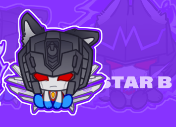 Megastar Laser flash Acrylic keycharm