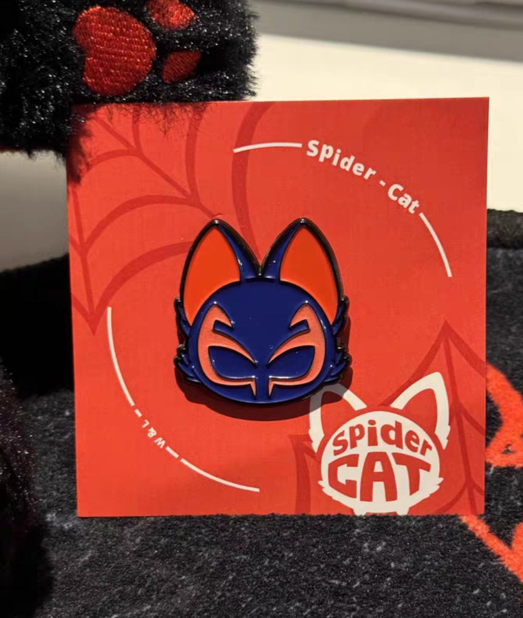 Super Cat Metal Badge