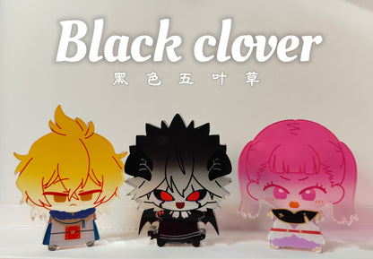 Pre-sale “Black Clover” thick acrylic ornaments