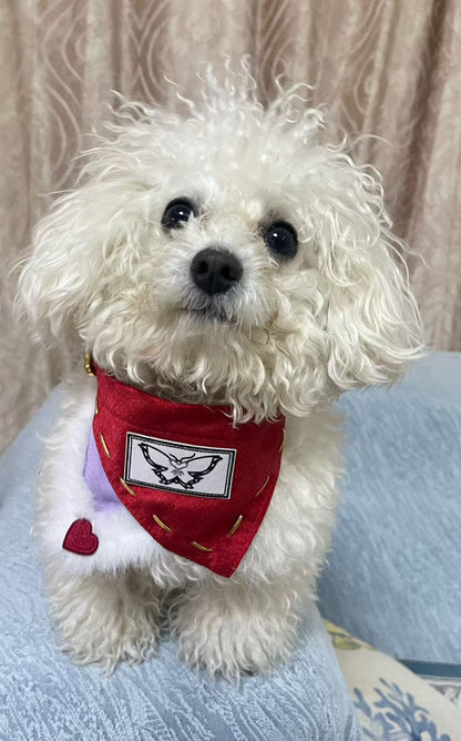 Hand-stitched HH Val's pet scarf (It can also be used on cotton dolls)
