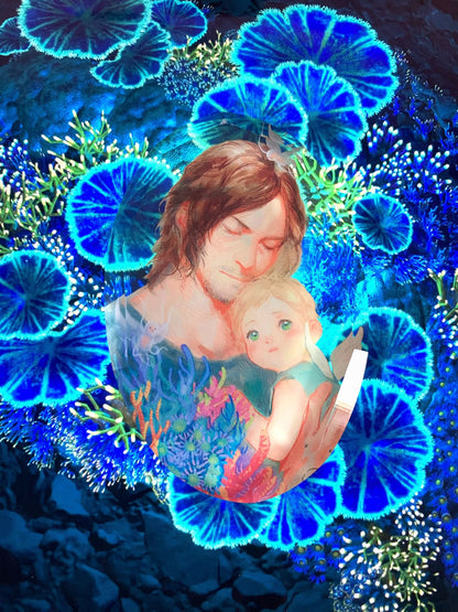 Sam&Lou Acrylic Crystal-badge