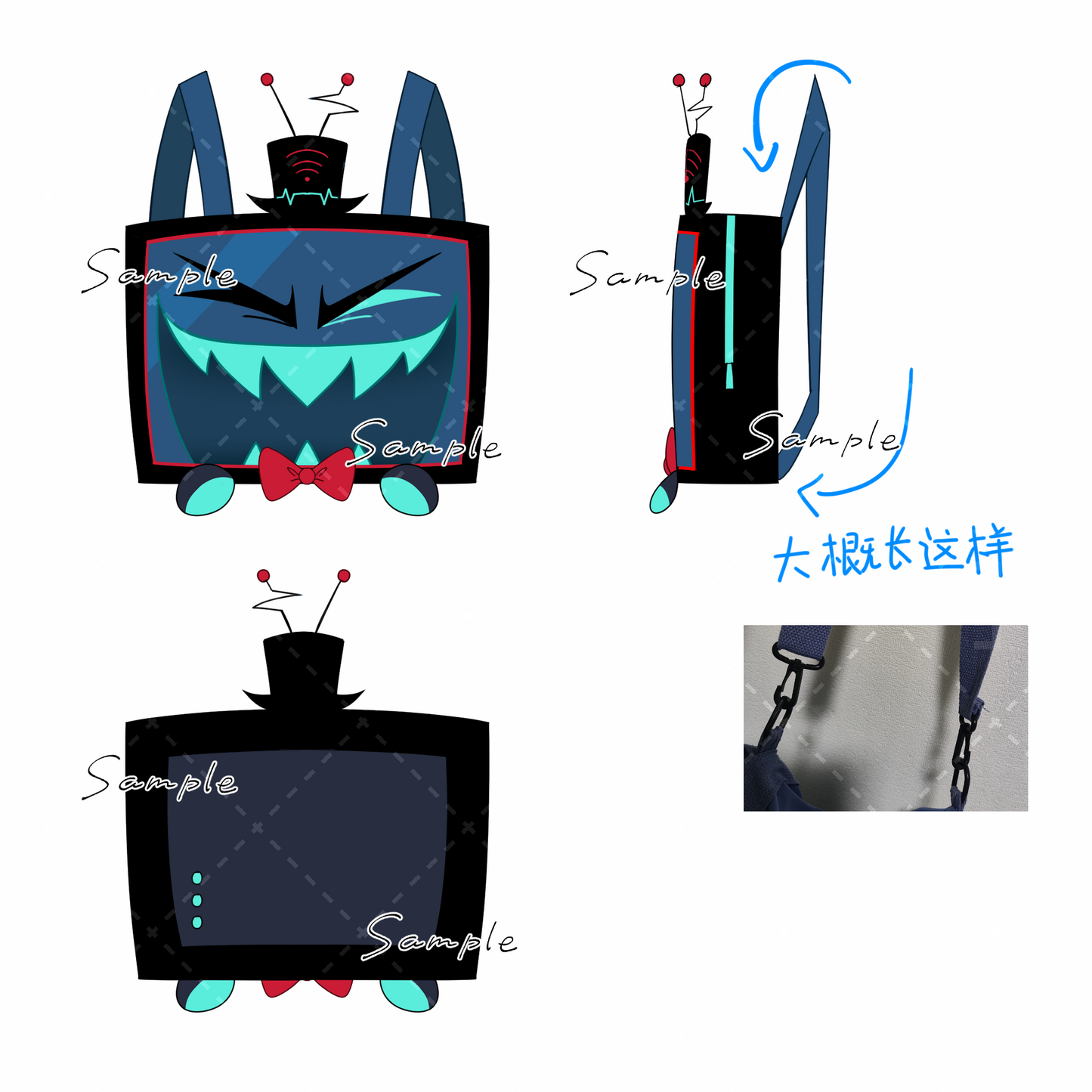 [Pre-order]HH Vox Big Mouth Plush Ita Backpack