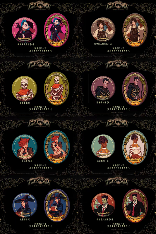 Arcane Halloween Series：Badge Set