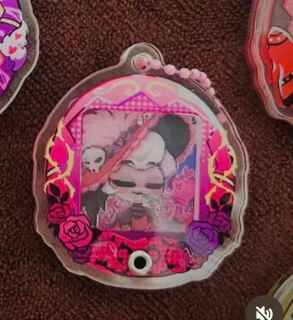 HH - Tamagotchi Acrylic Keychain (with mini lenticular card)