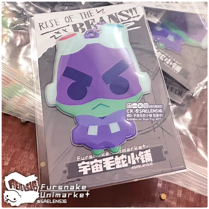 ROTTMNT Puffy PVC Keychain