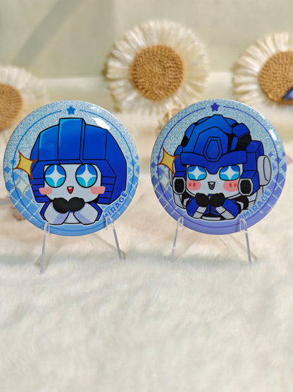 TF Acrylic Keyring & Badge Set