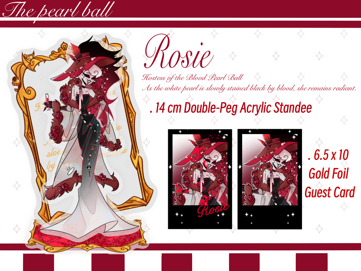[Pre-order] 【HazbinHotel】The Blood Pearl Gala