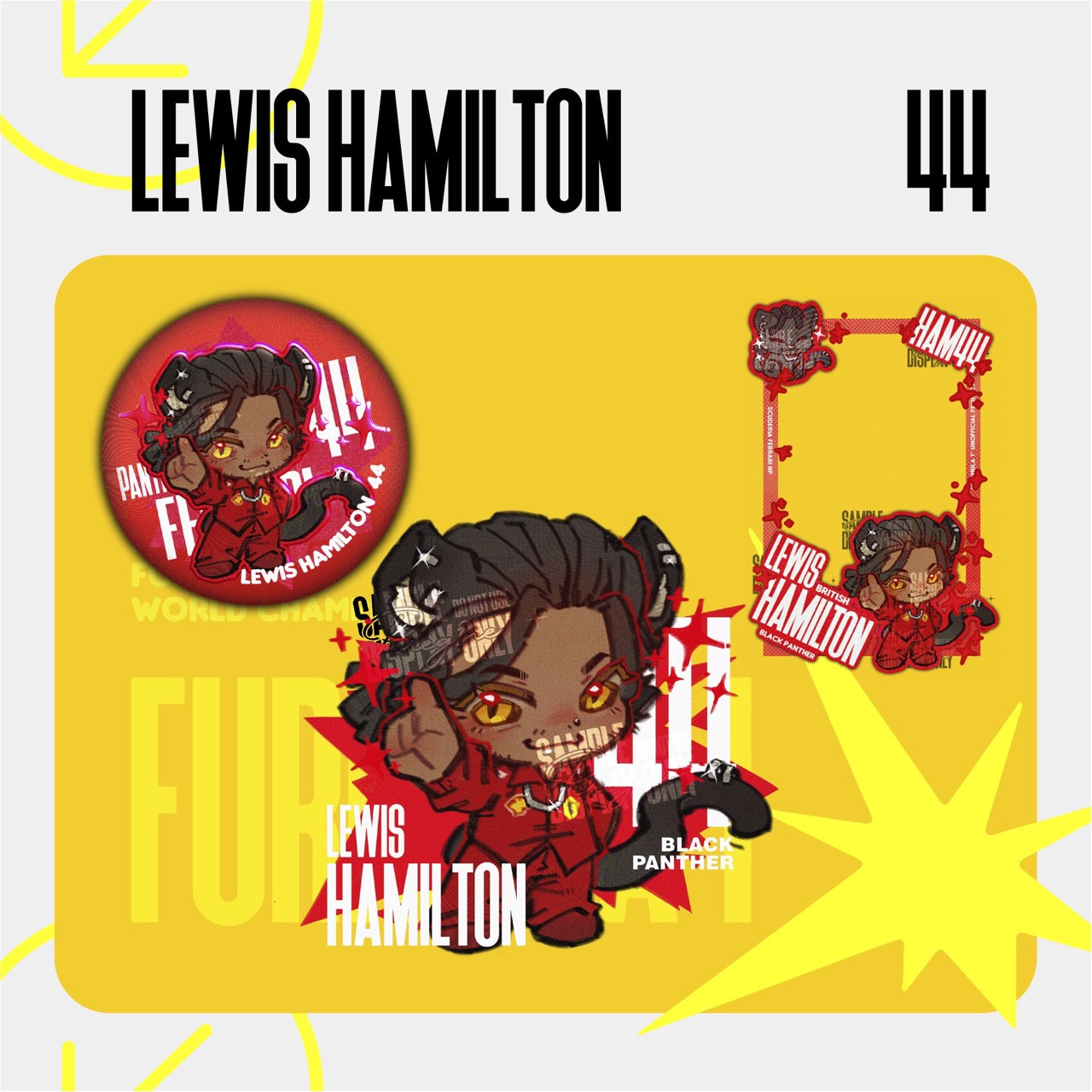 [Pre-order] “Furmula 1” F1 Animalized Drivers Fanmade Goods