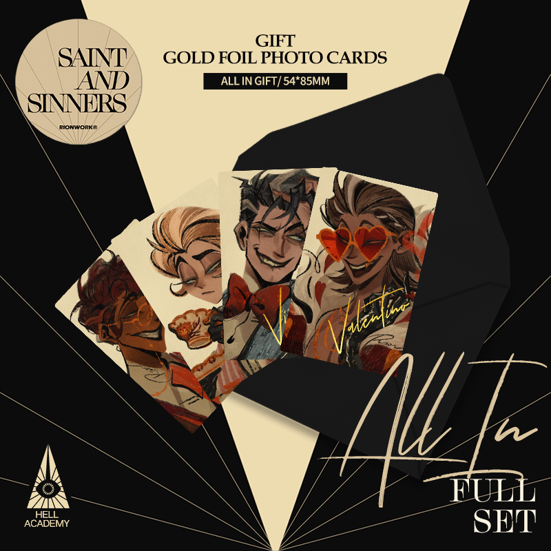 [Pre-order] SAINT AND SINNERS - Badges & Print