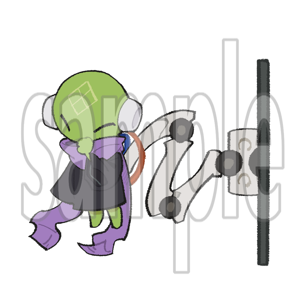 [Pre-order] Rainworld iterator acrylic fridge magnet