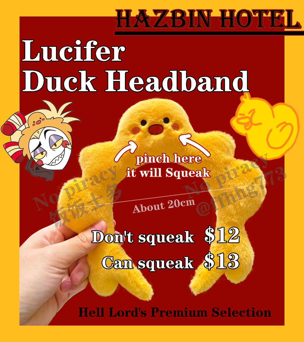 Lucifer Duck Headband – StarrToy
